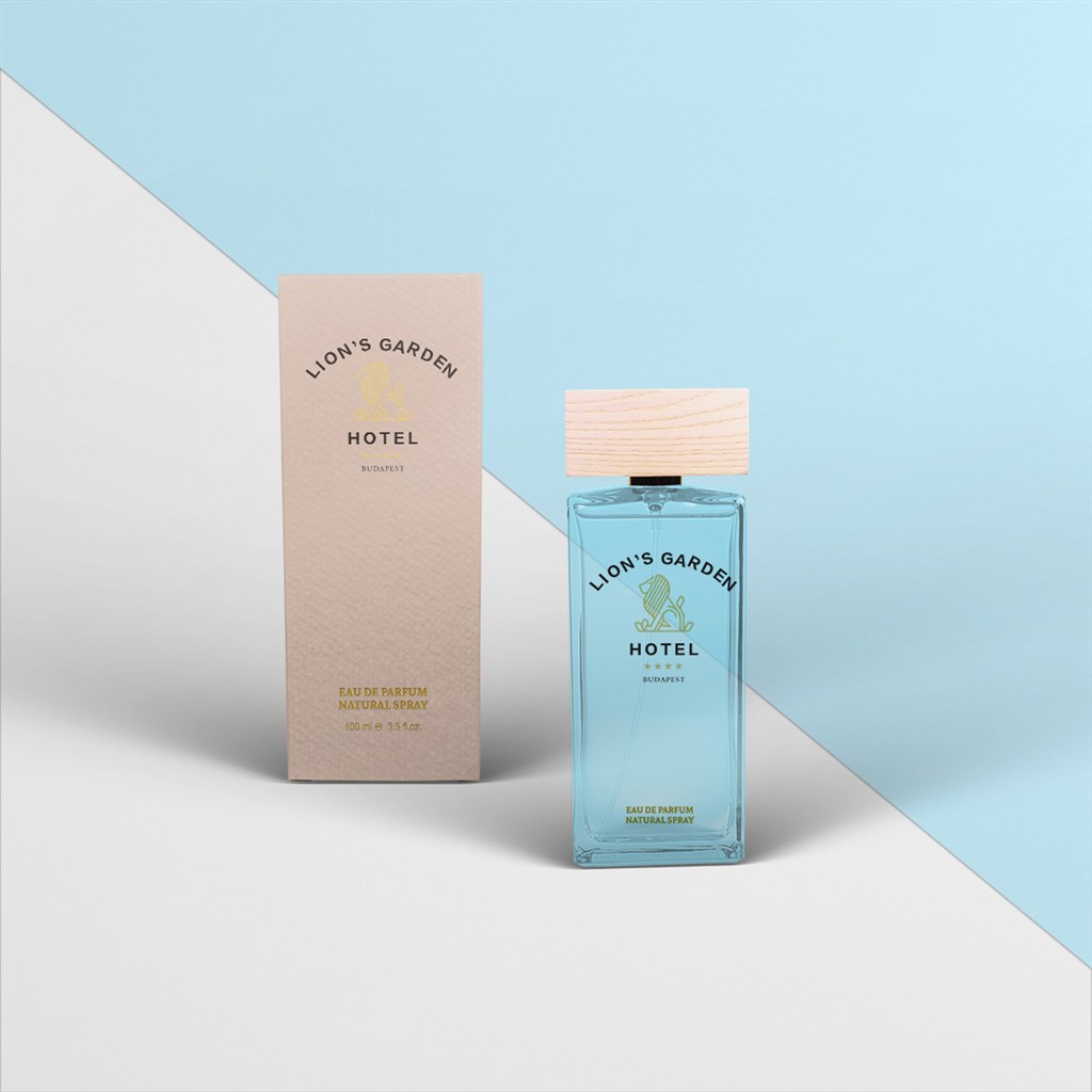 高档酒店品牌vi香水瓶样机模板