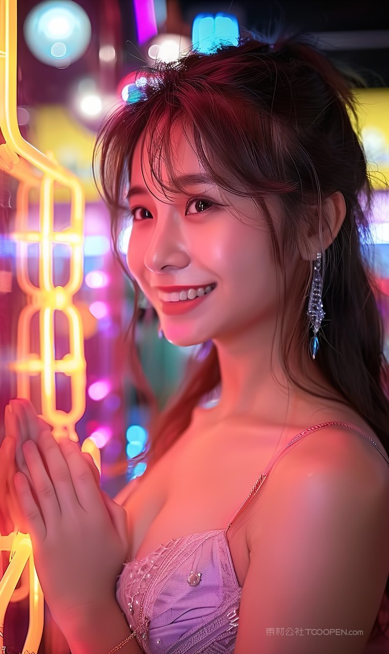 美女魅力时尚彩妆美容清纯优美