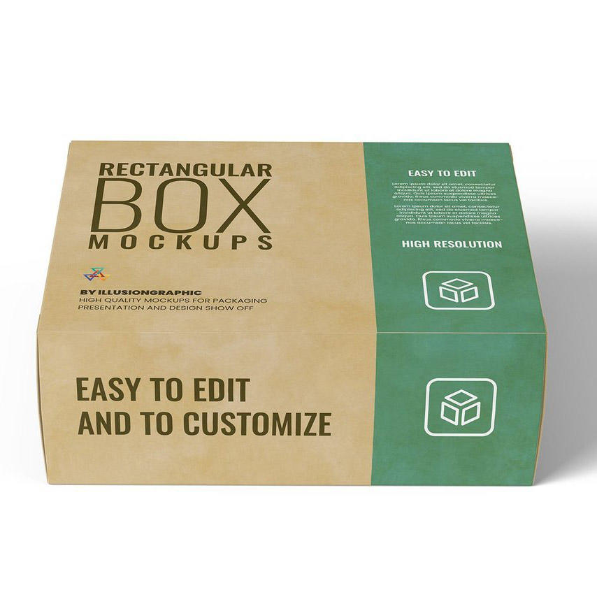 产品包装纸盒样机