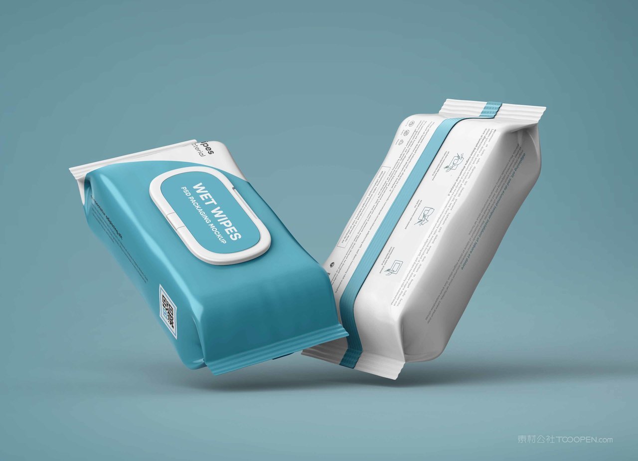 湿巾包装盒样机