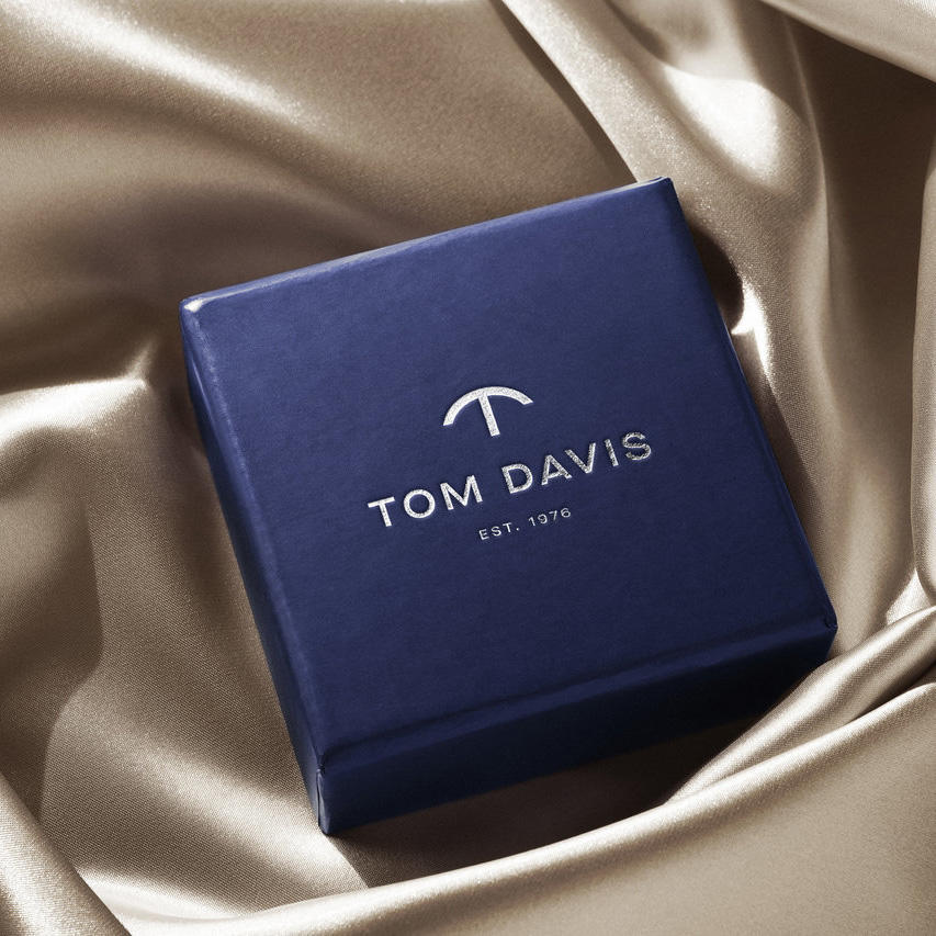 珠宝包装盒蓝色礼盒上的烫银贴图样机