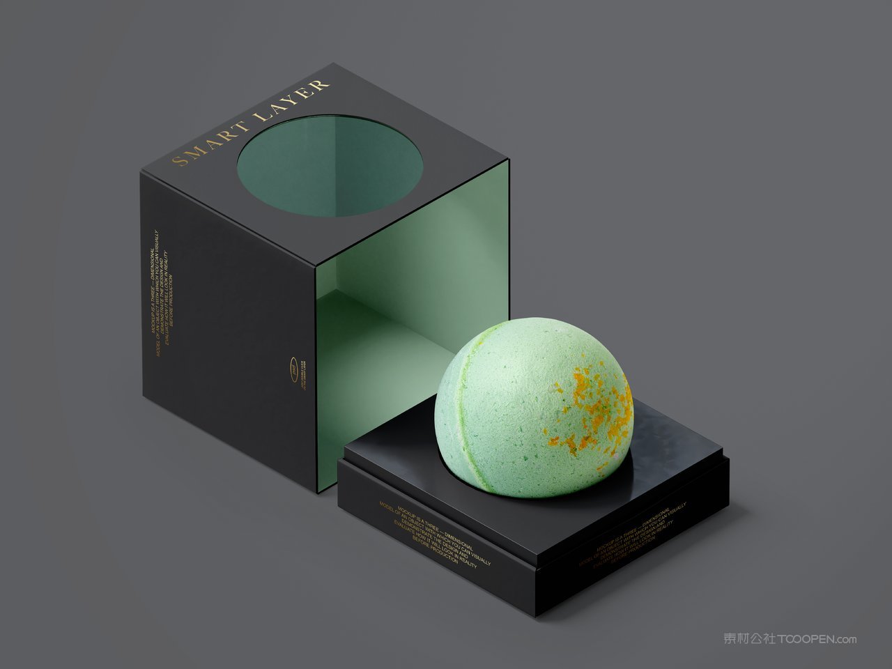 沐浴球包装样机