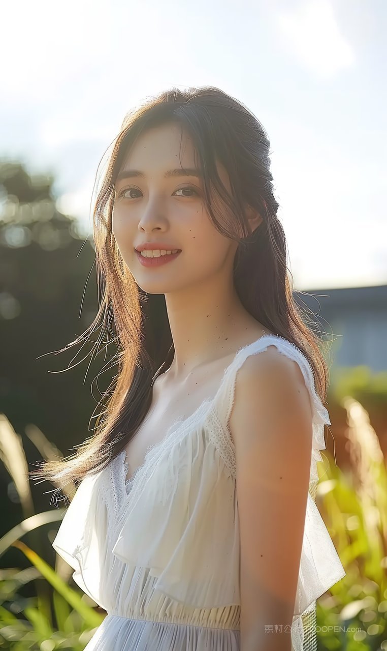 彩妆美白时尚高雅美容端庄魅力青春女性美女