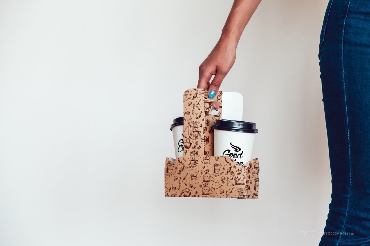 外卖咖啡包装样机