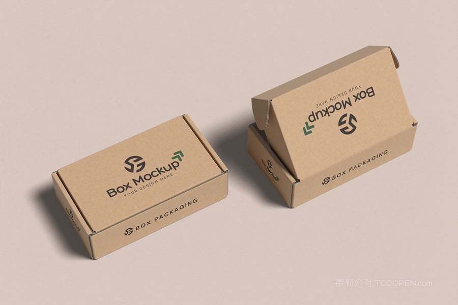 产品包装盒样机