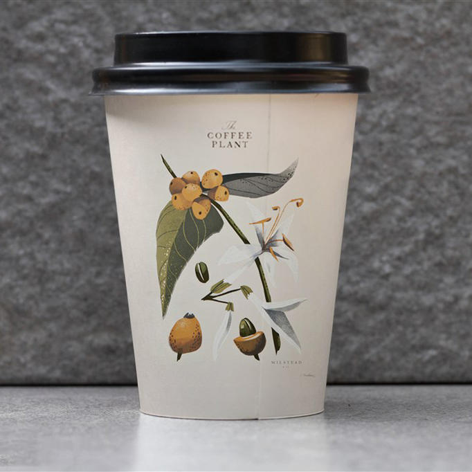 咖啡杯子样机模版