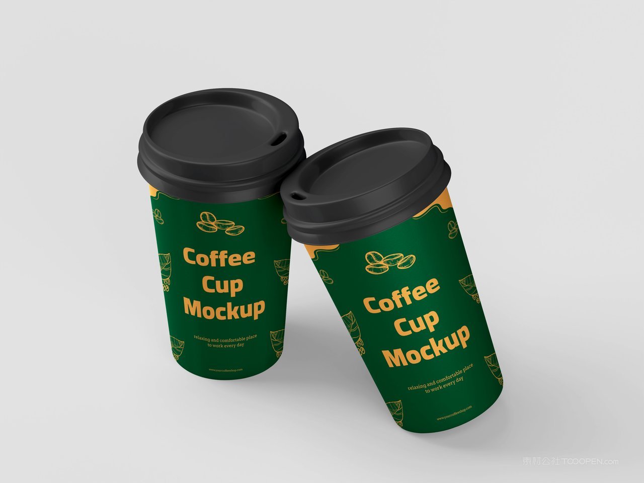 外卖咖啡杯样机