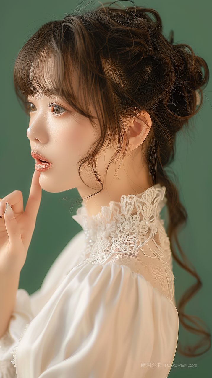 模特年轻甜美少女美女写真清纯