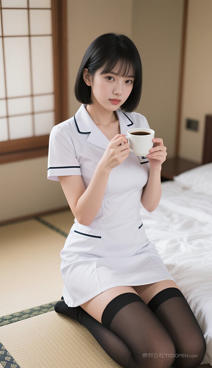 短裙长腿制服丝袜美女模特