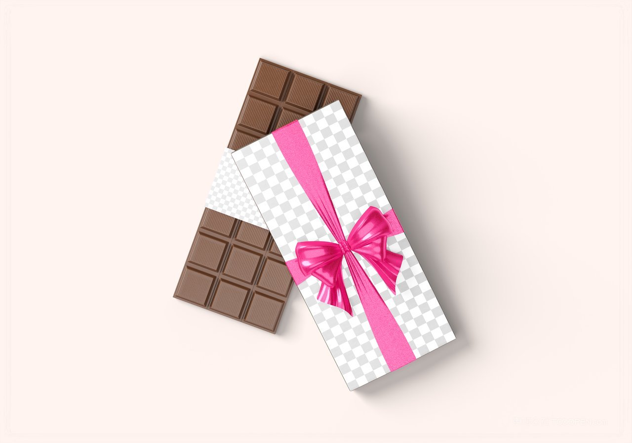 巧克力棒包装样机