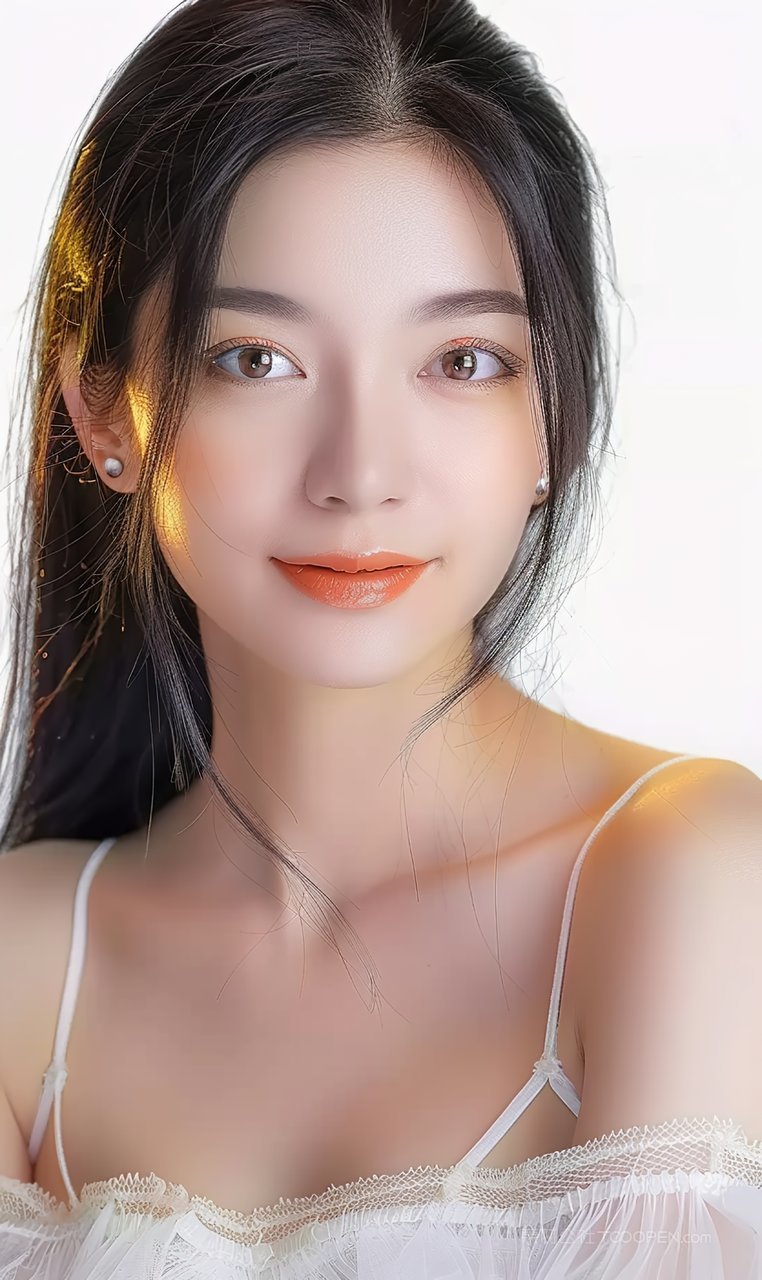 护肤个性青年清纯时尚美女女性美白彩妆