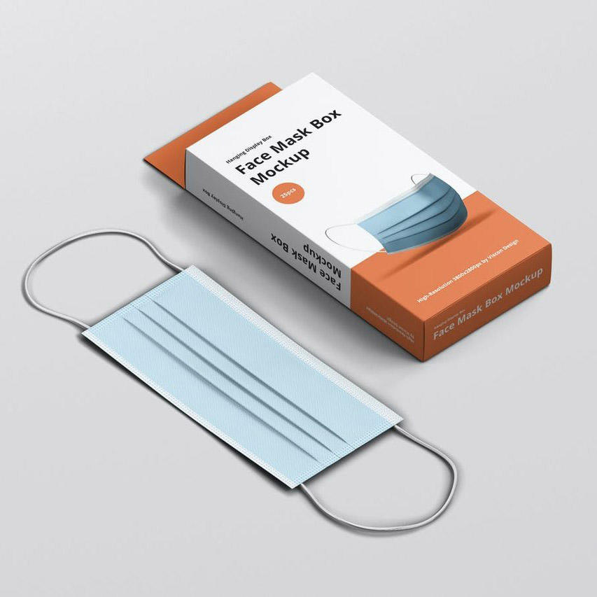 口罩包装设计样机