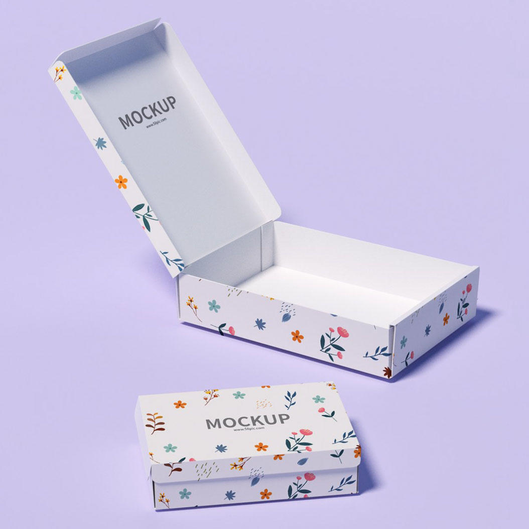 硬纸板包装盒样机