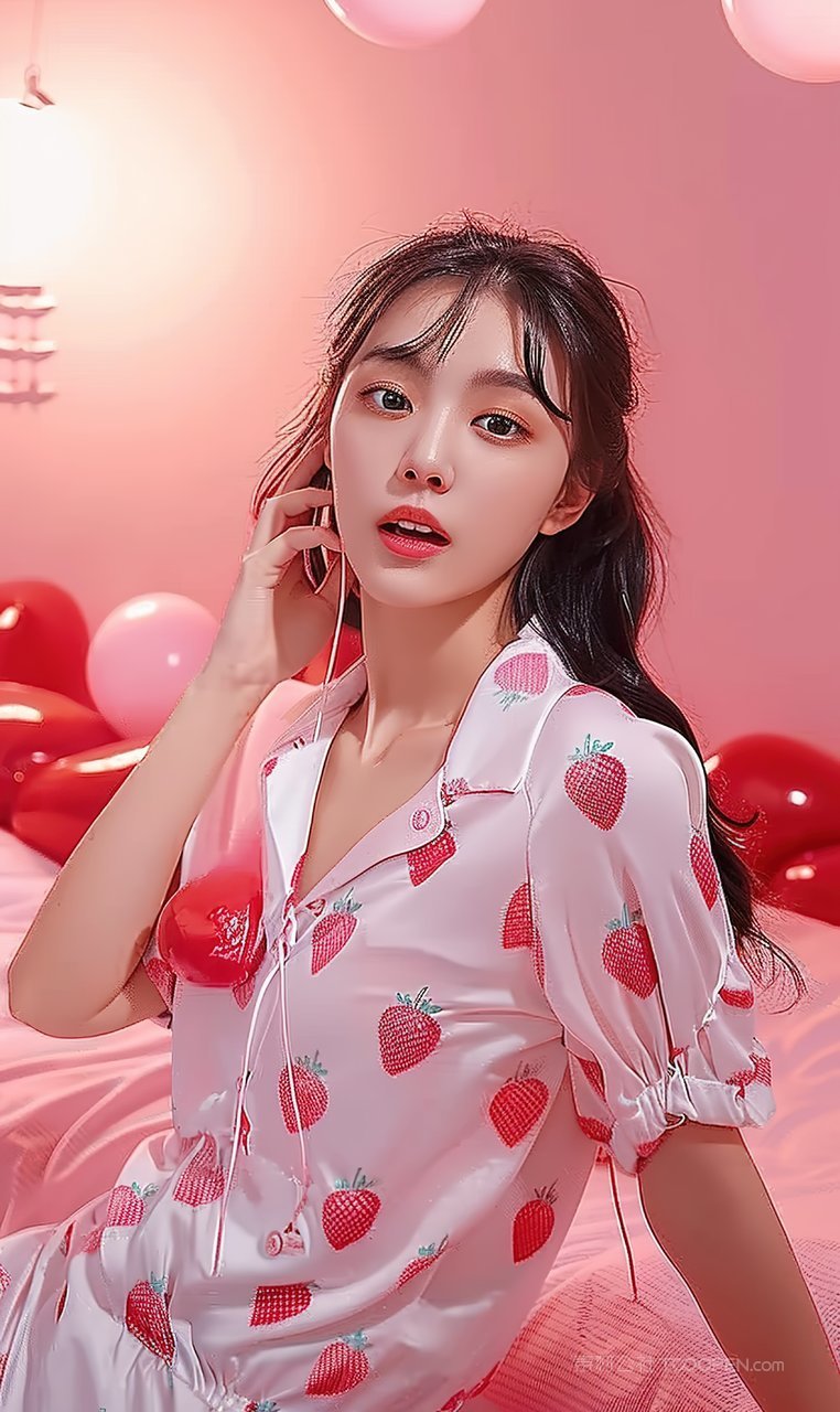 时尚少女魅力美女美容优美青春活力清纯彩妆