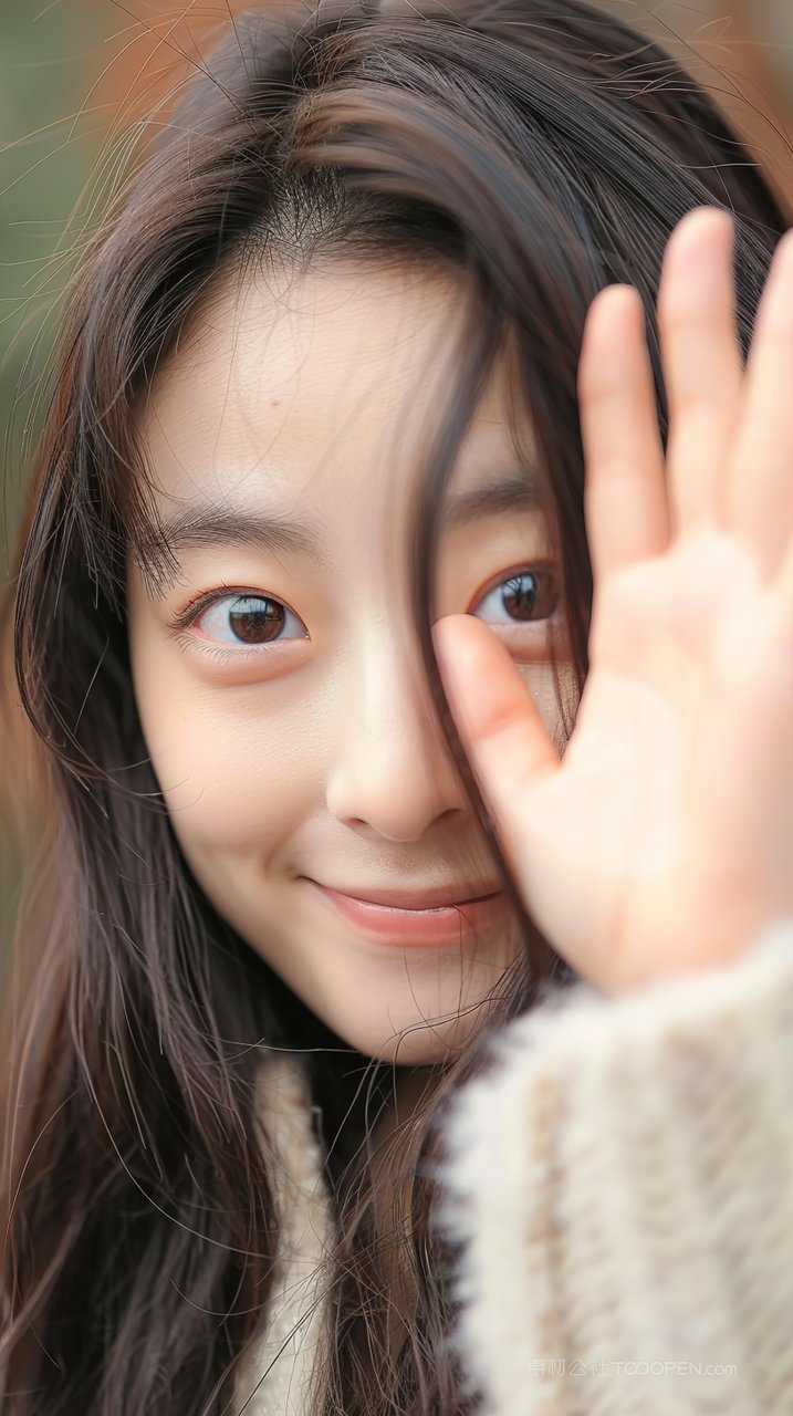 少女写真美女女性模特清纯年轻