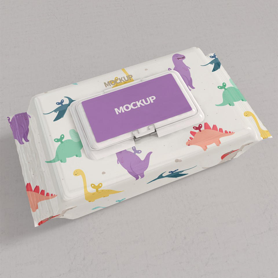 湿纸巾包装纸巾样机