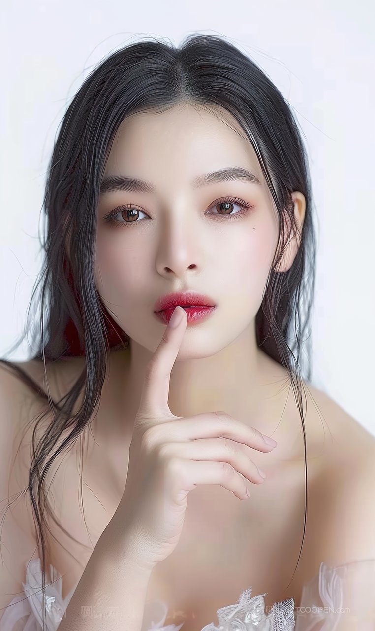 美女少女美容魅力活力优美彩妆时尚清纯