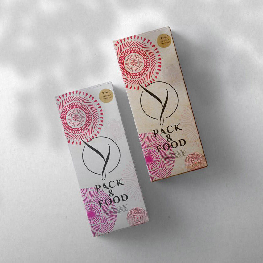 产品包装纸盒样机