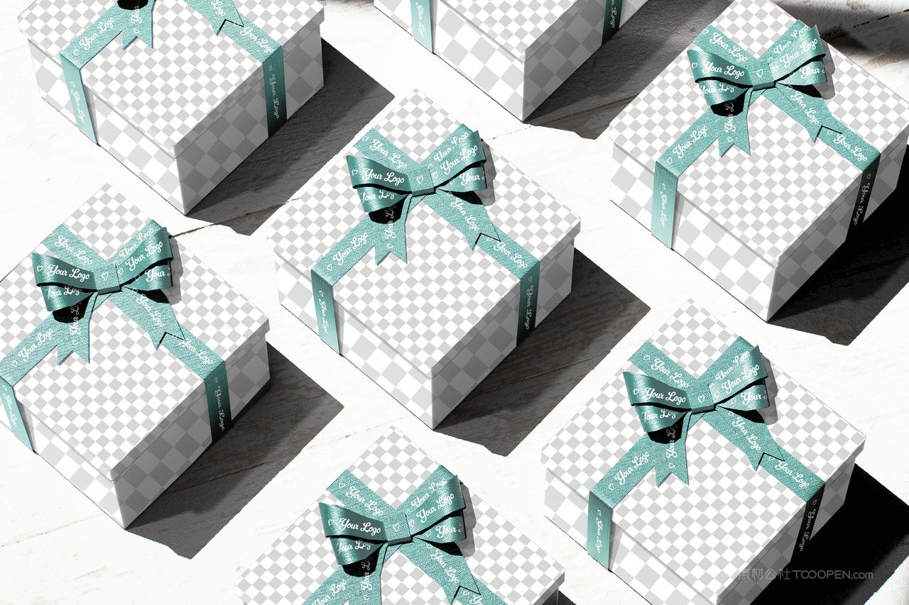 圣诞礼品盒样机