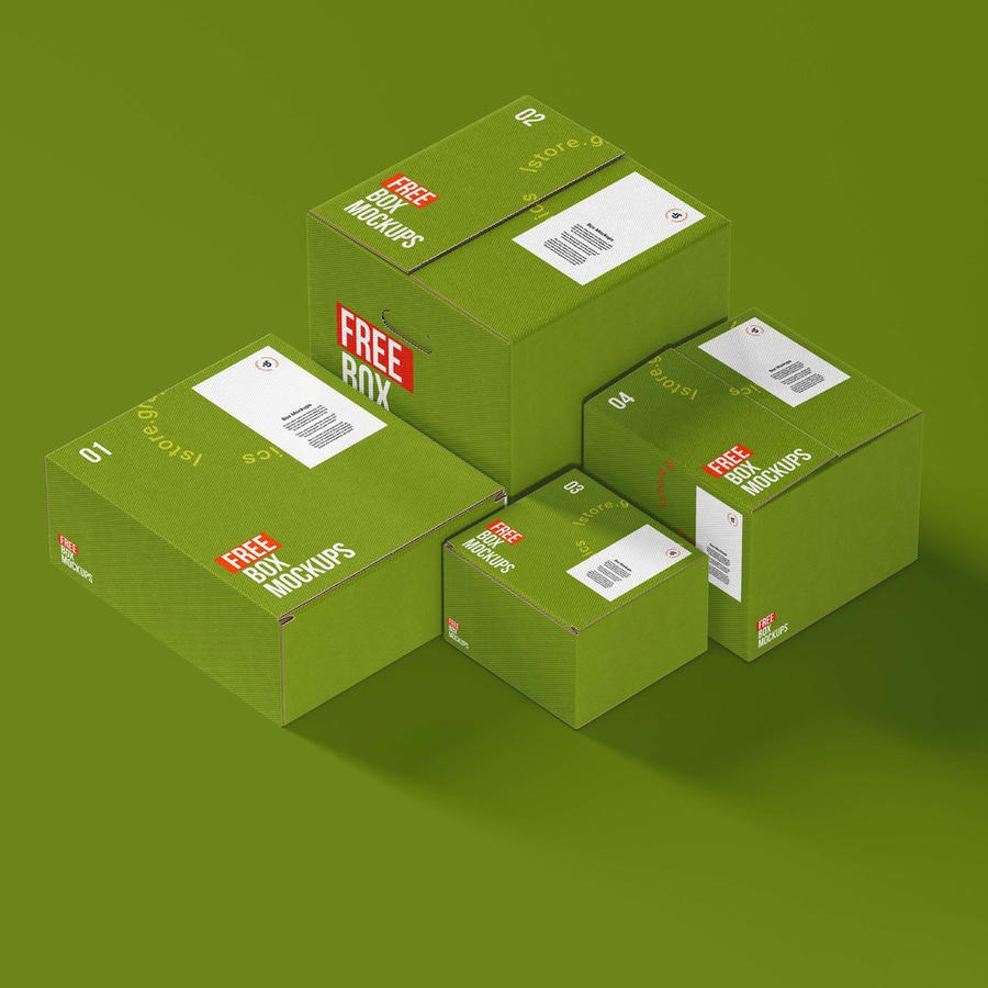 纸盒包装样机