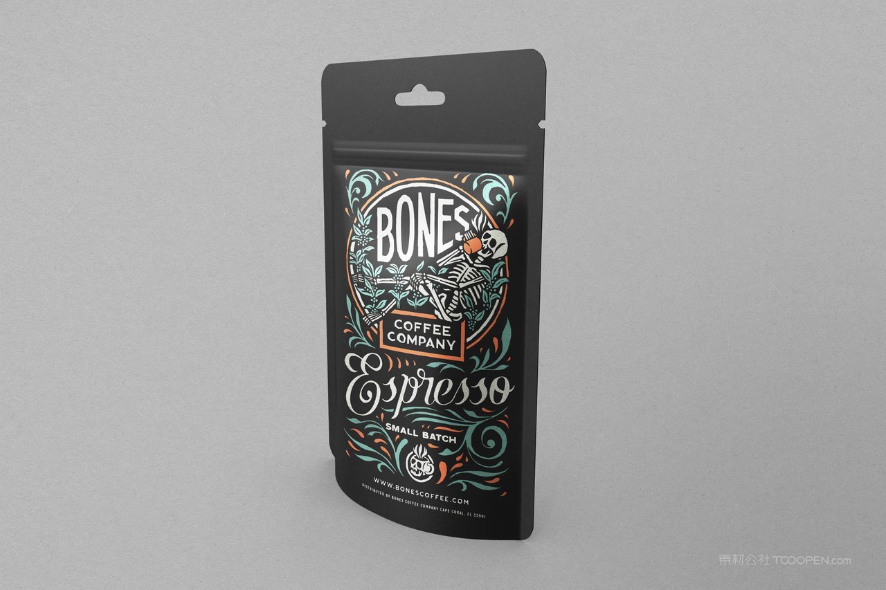 咖啡包装样机