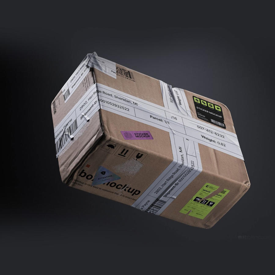 【1917期】潮流工业风品牌系列样机 (8)