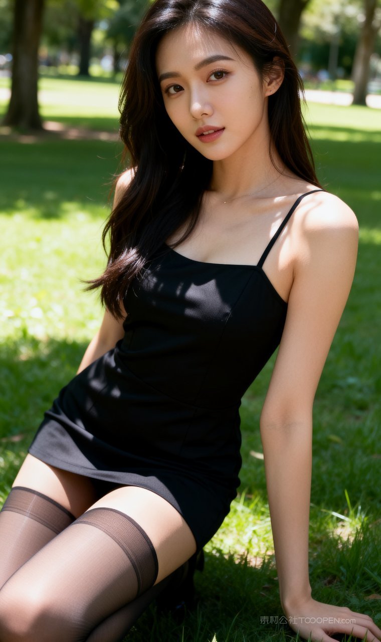 美女性感女性丝袜短裙写真长腿