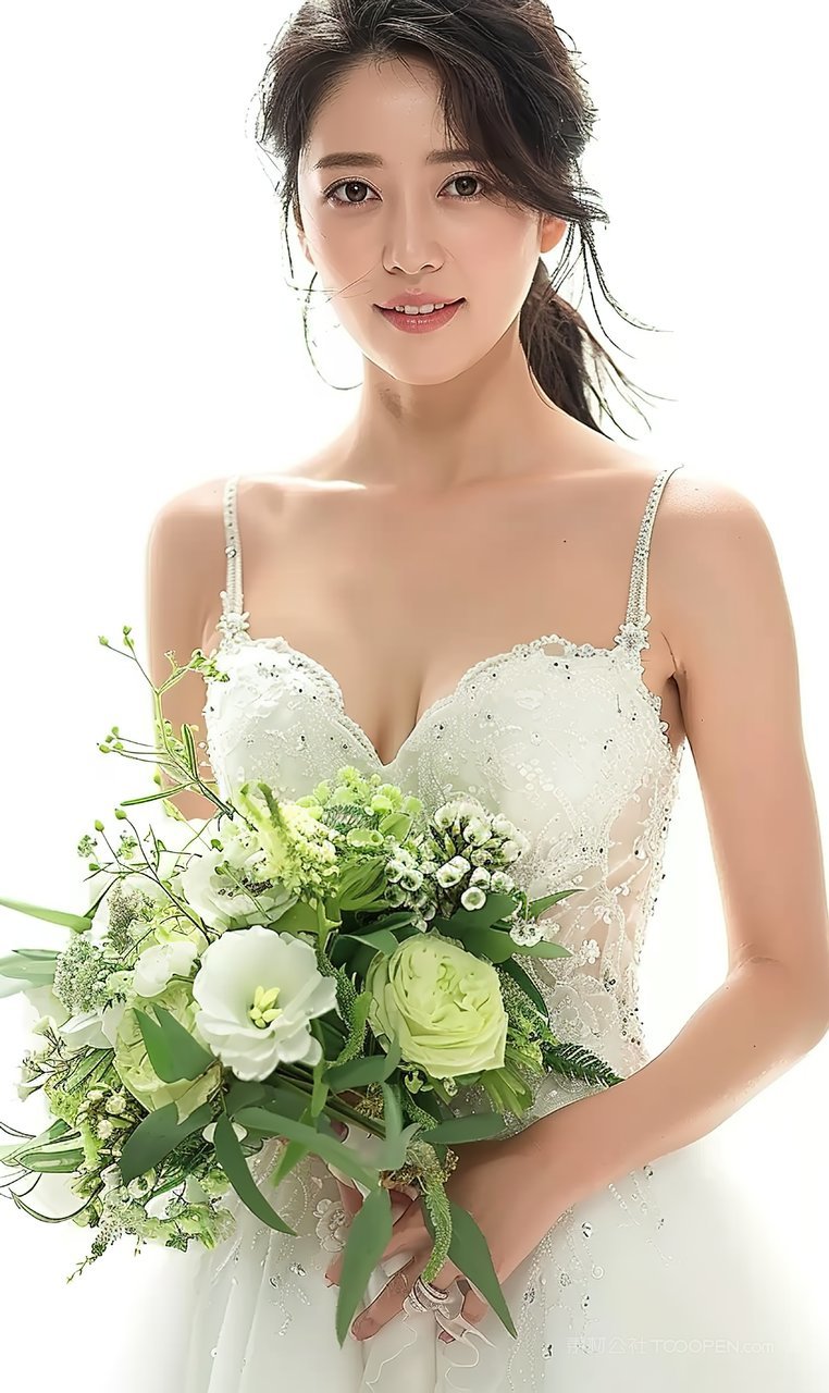 迷人美妆高雅少女美白魅力护肤女性气质