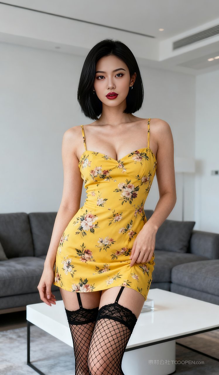 短裙美女丝袜写真时尚美腿性感