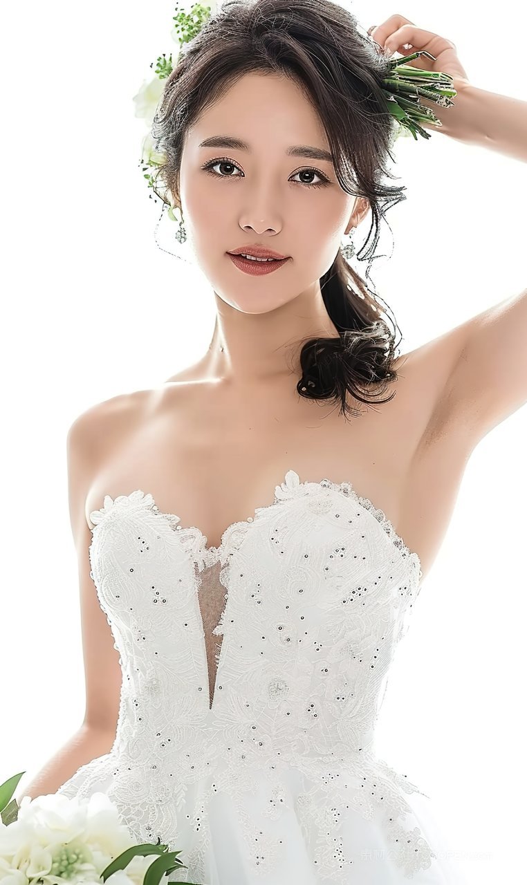 迷人女性清纯彩妆美白少女美女魅力美容高清