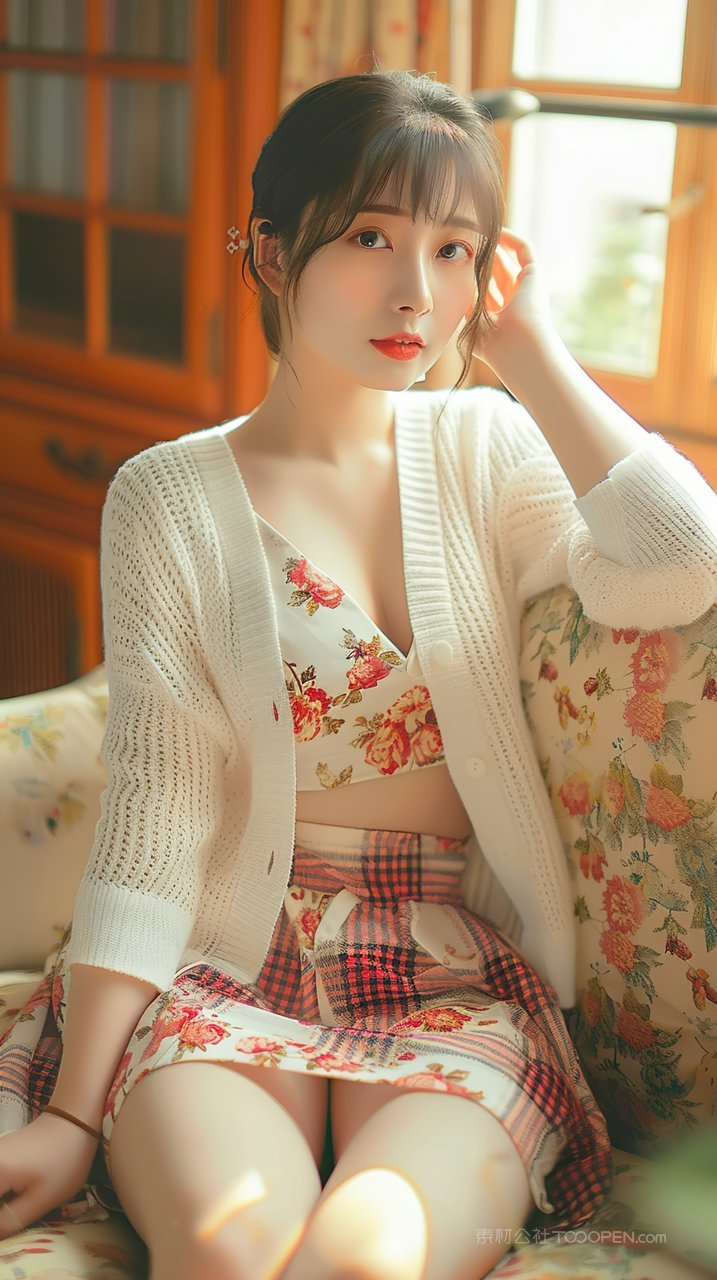 少女年轻写真女性模特清纯甜美美女