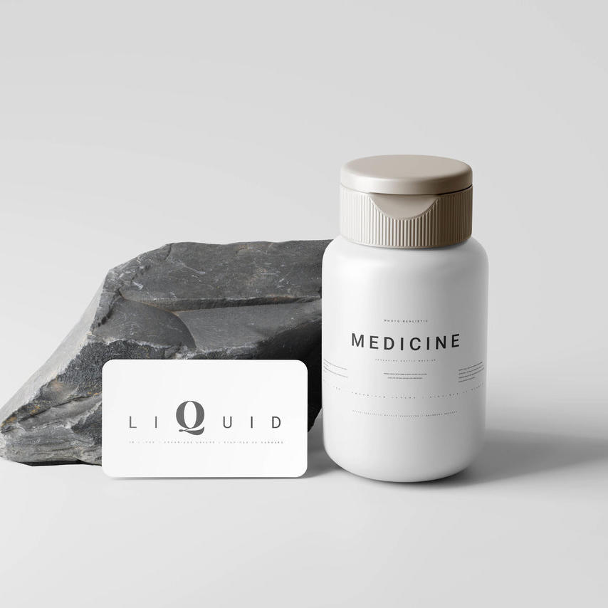 塑料药瓶包装样机