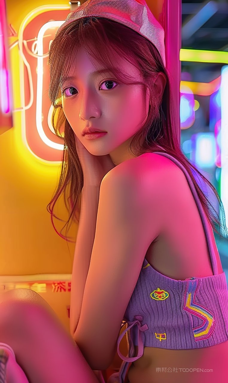 优美清纯美容时尚魅力彩妆美女