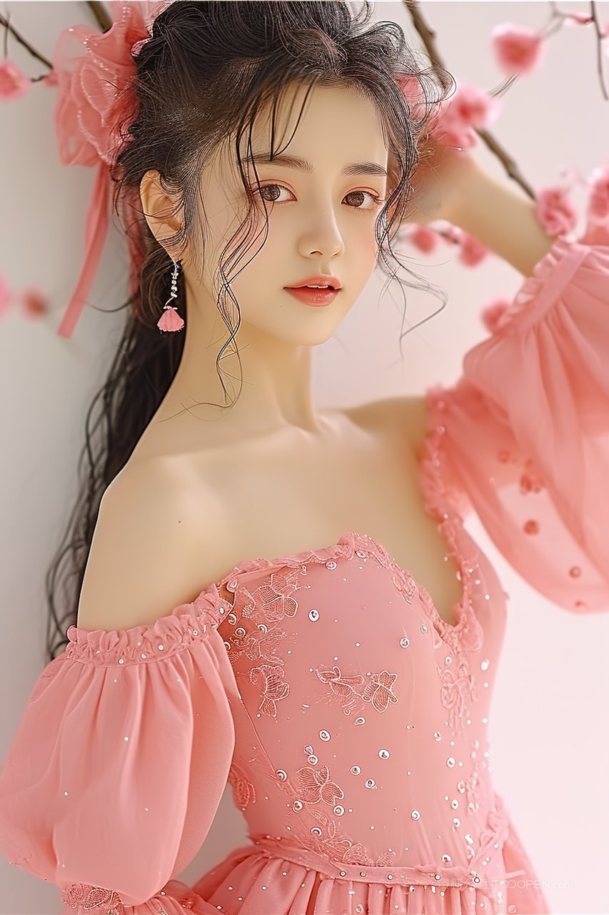 性感高清长发气质摄影清纯女性青年可爱