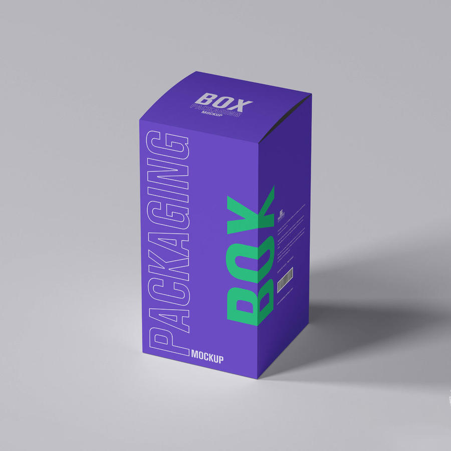 产品包装盒样机