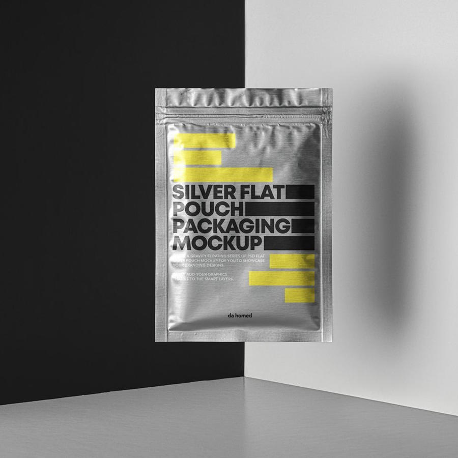 食品包装袋样机效果图展示密封袋