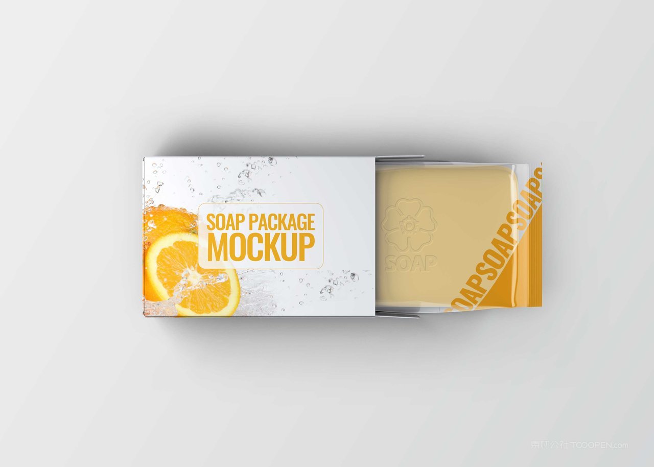 香皂肥皂包装样机