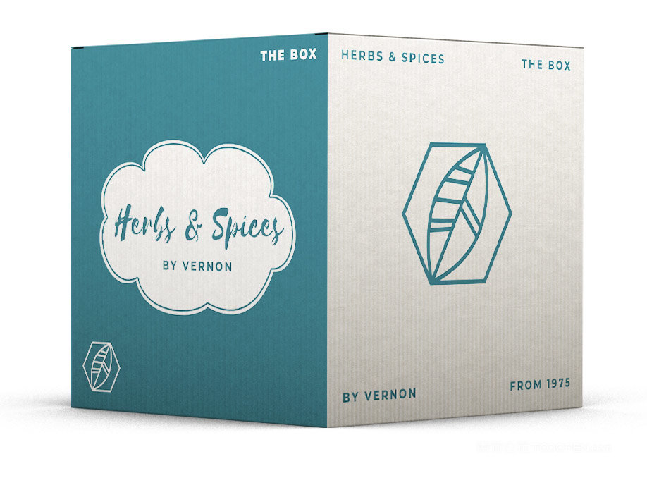 方形纸箱盒样机