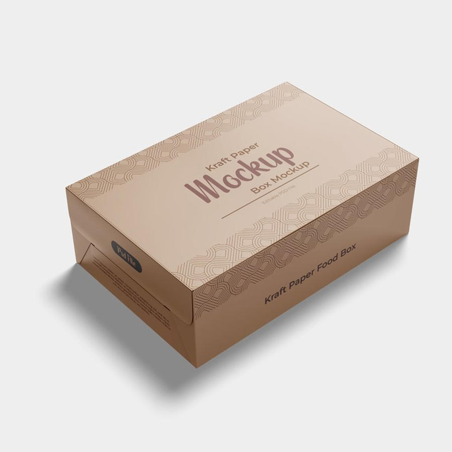 牛皮纸盒包装样机