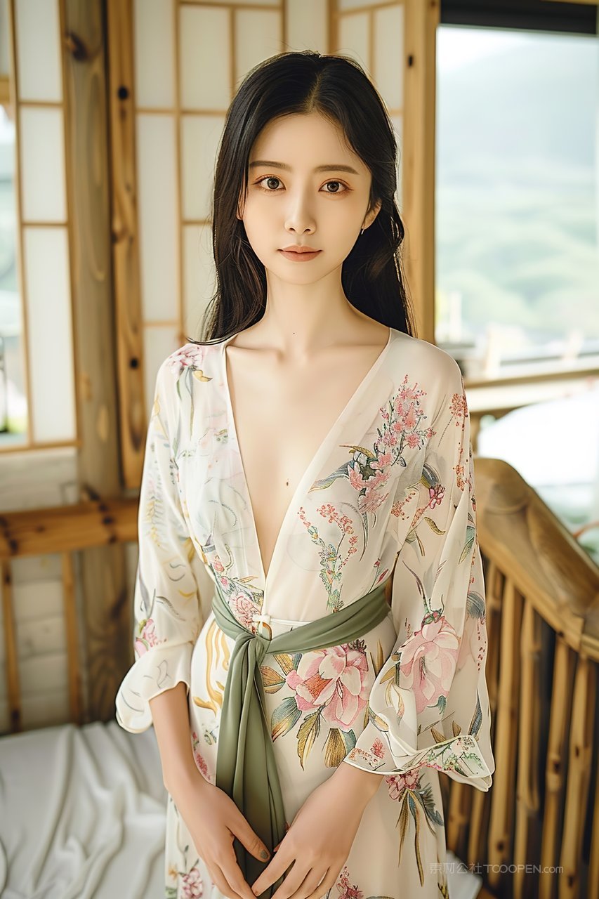 美容少女女性优美优雅活力美女彩妆年轻青春