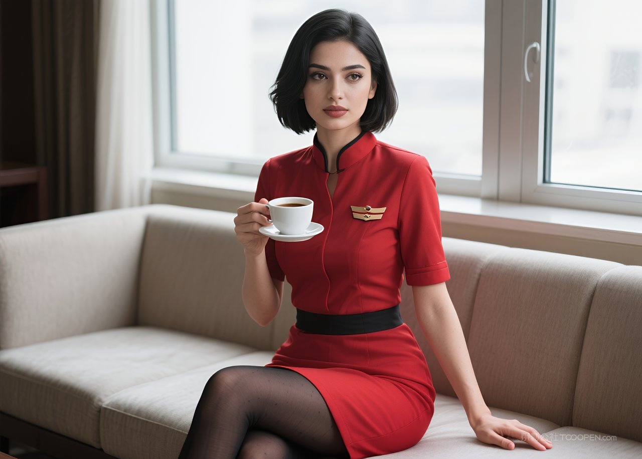 短裙长腿美女模特丝袜职业美艳性感