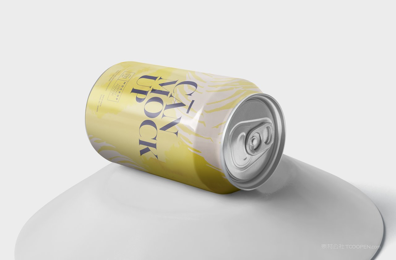 饮料酒水易拉罐样机效果psd