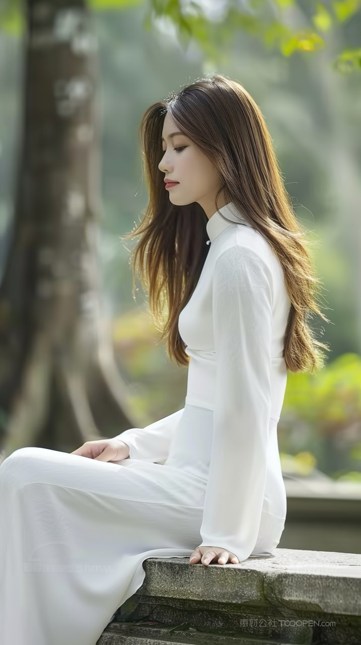 美女模特年轻甜美写真清纯少女