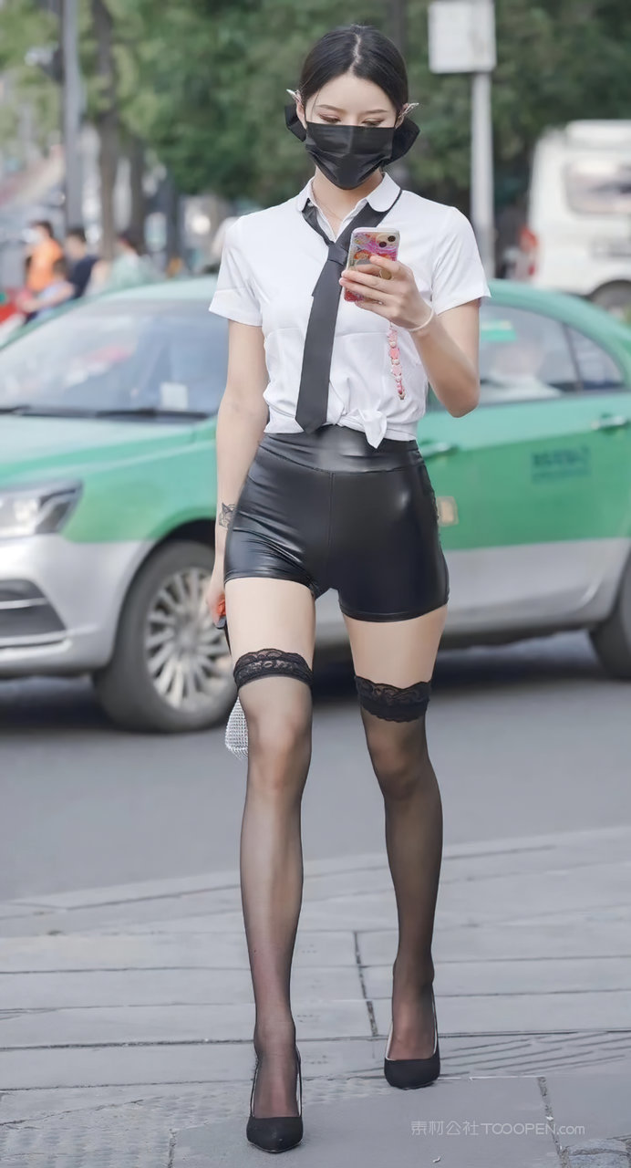 丝袜美腿完美清纯长腿少女美女性感