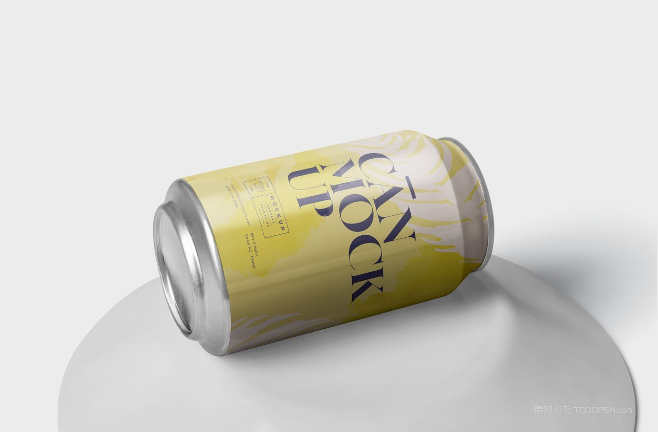饮料酒水易拉罐样机效果