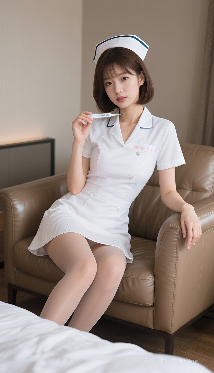 美女制服模特短裙丝袜长腿美腿
