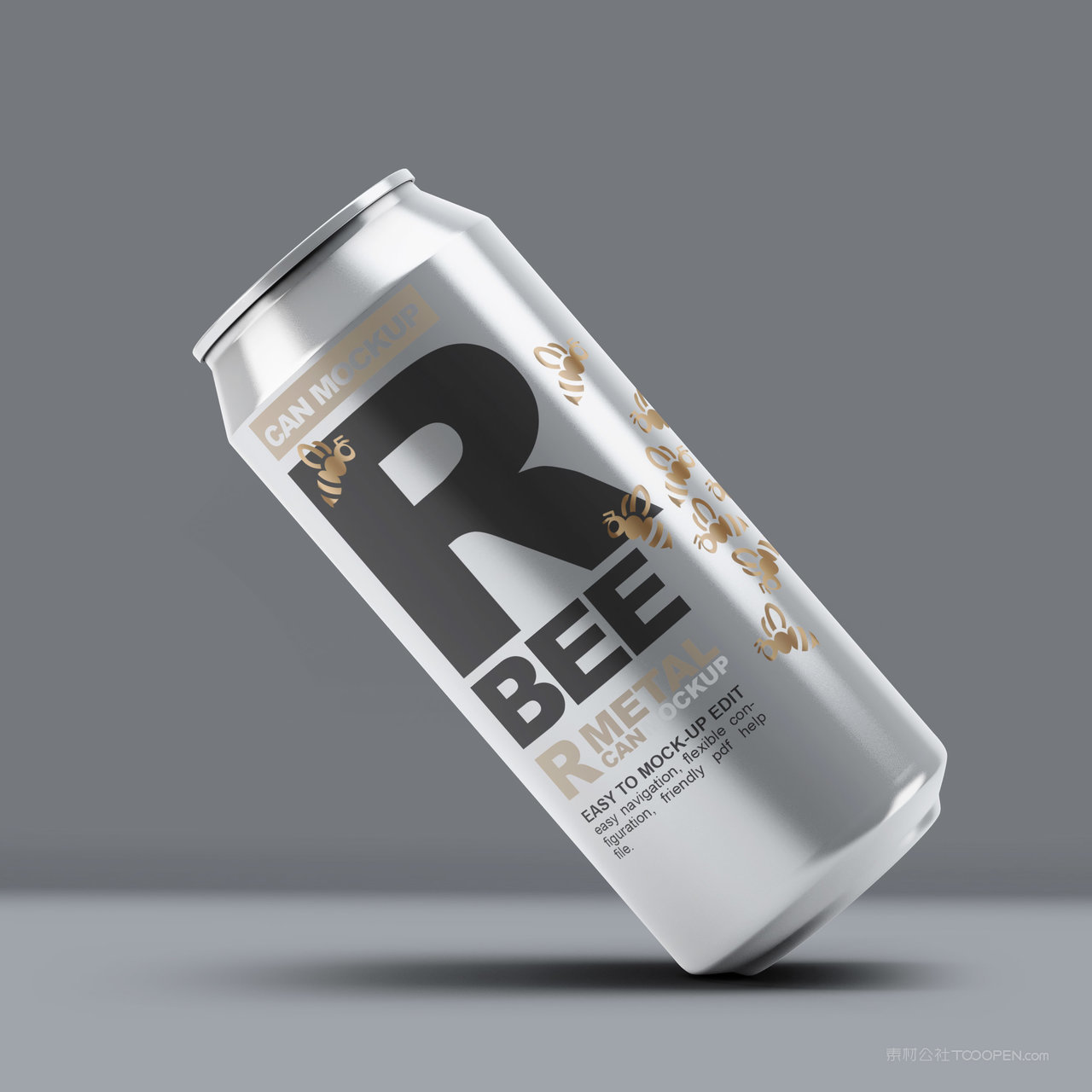 啤酒易拉罐样机