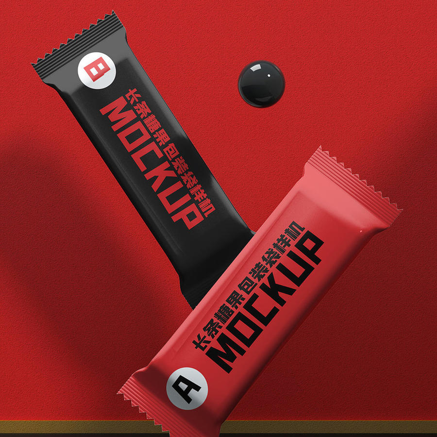 糖果巧克力包装样机