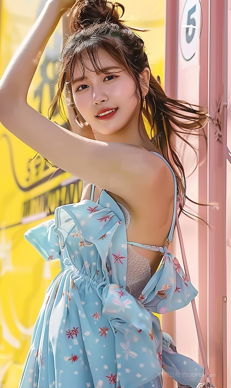 迷人少女美白清纯彩妆美女女性魅力