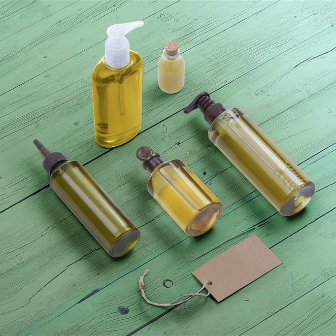 高端化妆品泵头瓶包装VI样机